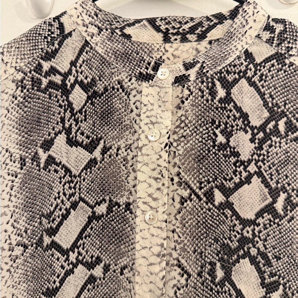 Equipment Snake Pattern Blouse - Picture 4 of 4